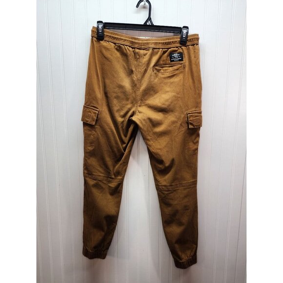 Hawk Cargo Jogger Pants With Drawstring Waist Medium - Picture 9 of 15